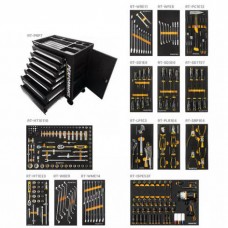 Тележка инструментальная 7 полочная Performance с комплектом инструмента, 273 предмета