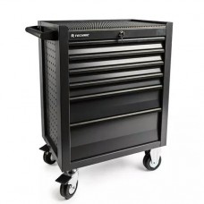 Тележка инструментальная 6 полочная Standart серая TECHNIC