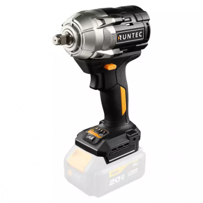 Гайковерт ударный аккумуляторный RUNTEC PRO 1/2", 20В, 750Нм  RUNTEC RT-IW750W