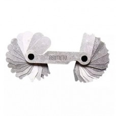 Набор радиусных шаблонов R 7,5-15 мм, 16 шт