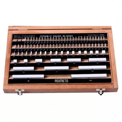 Набор плоскопараллельных концевых мер DIN EN ISO 3650, 87 предметов, керамика, класс точности 0