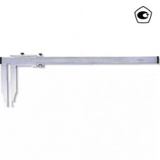 Штангенциркуль нониусный тип 3; с удлиненными губками 0,02 мм, 0-500 мм, с поверкой