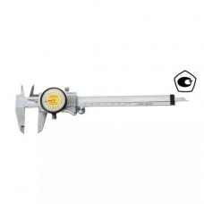 Штангенциркуль с отсчетом по круговой шкале 0,02 мм, 0—200 мм, с калибровкой