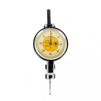 Индикатор рычажно-зубчатый со шкалой расположенной под углом 20° 0,01 мм, горизонтальный, 1,6 мм D38