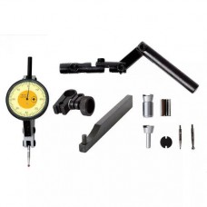 Индикатор рычажно-зубчатый со шкалой расположенной под углом 20° 0,01 мм и набором рычагов, стержней
