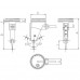 Индикатор рычажно-зубчатый торцевого типа 0,01 мм, 1,6 мм, 0-40-0 D38