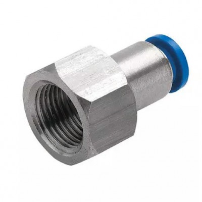 Цанговый разъем F1/2" 8 мм, с уплотнением, металличекий корпус  GARWIN PRO 808520-8-12-0