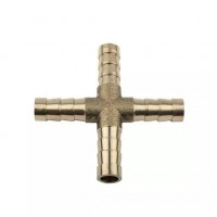 Переходник "елка" 8 мм X-образный крест, латунь