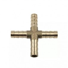 Переходник "елка" 8 мм X-образный крест, латунь