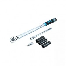 Динамометрический ключ 1/2" 40-210Нм, набор 6 пр. (уд. головки 19,21, 7/8", удлинитель 1/2 250 мм, бита PH3)