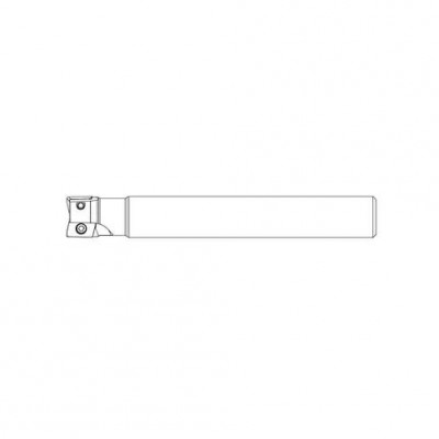 Корпус фрезы для обработки уступов и пазов 20 мм, Ap=11 мм, Z-2, угол в плане 90°