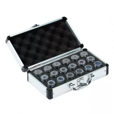 Набор цанг ER32 без внутреннего подвода СОЖ, 18 предметов