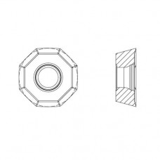 Пластина фрезерная для фрезы GMF42, для обработки нержавеющих сталей и жаропрочных сплавов