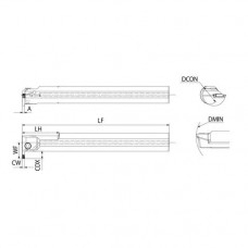 Державка канавочная