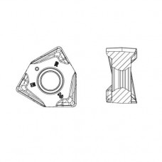 Пластина фрезерная для фрезы GMS90, для обработки углеродистых и легированных сталей