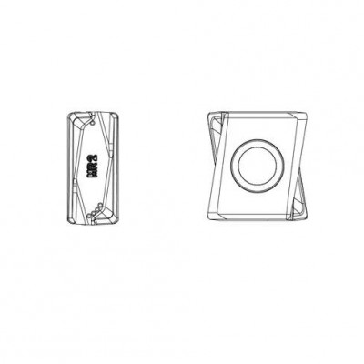 Пластина фрезерная для фрезы GMS90, для обработки углеродистых и нержавеющих сталей, жаропрочных сплавов