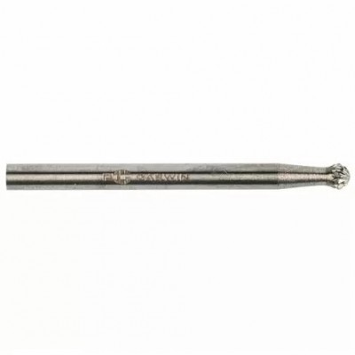 Борфреза сферическая 3*2,5*50 мм, VHM, CB, TiAlN, форма D (серия 900595)