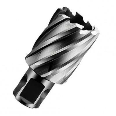 Сверло корончатое 18 мм, универсальный хвостовик 3/4" (WELDON/NITTO ф19,05 мм), HSS, глубина сверления Lap25 мм