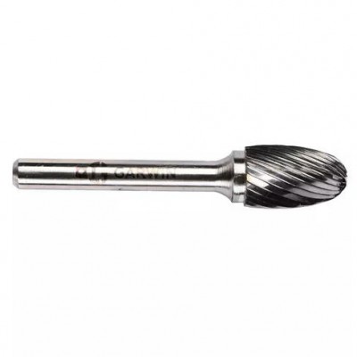 Борфреза овальная 6x9,5x45 мм, VHM, DC, форма E (серия 900605)