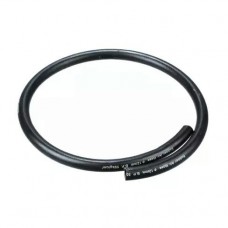 Шланг резиновый 10*17 20 бар усиленный, черный, пог. метр