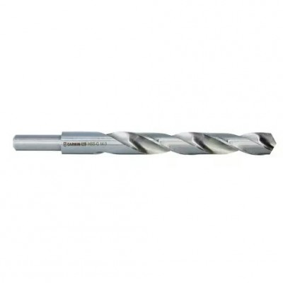 Сверло спиральное по металлу 14 мм, DIN 338, HSS-G, 5xD, 118°, HA, тип N, с проточенным хвостовиком 10 мм