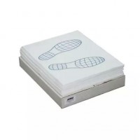 Коврики бумажные двухслойные "Следы ног" 500 шт. Альбомный вариант (405 х 525 мм)