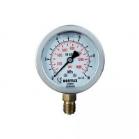 Манометр гидравлический 0-100 атм 63 мм G1/4 глицериновый для наборов серии A85
