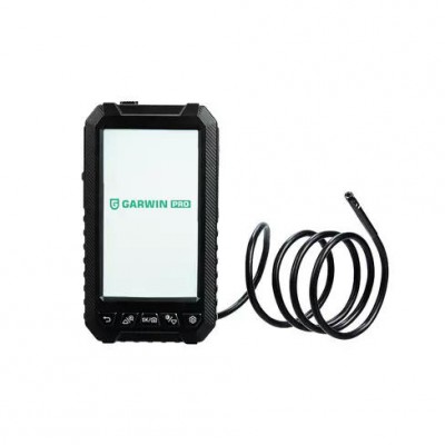 Видеоэндоскоп 5" IPS дисплей, зонд type C гибкий 1 м, двойная камера 5.5 мм, в кофре