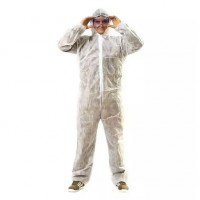 Комбинезон одноразовый защитный с капюшоном, спанбонд XXL/XXXL 30г/м2 (50-60 рр) Комбинезон одноразовый защитный с капюшоном, спанбонд XXL/XXXL 30г/м2 (50-60 рр)