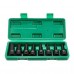 Набор ударных TORX 1/2" 8 пр. T30-T80, 78 мм
