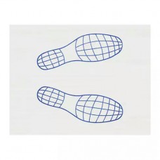 Коврики бумажные однослойные "Следы ног", книжный вариант 405х500 мм 500 шт Коврики бумажные однослойные "Следы ног", книжный вариант 405х500 мм 500 шт