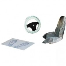 Комплект 3 в 1 (Накидка+руль+коврик) Комплект 3 в 1 (Накидка+руль+коврик)