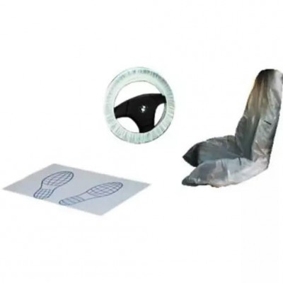 Комплект 3 в 1 (Накидка+руль+коврик)