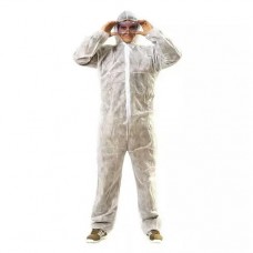 Комбинезон одноразовый защитный с капюшоном, спанбонд XXL/XXXL 60г/м2 (50-60 рр) Комбинезон одноразовый защитный с капюшоном, спанбонд XXL/XXXL 60г/м2 (50-60 рр)