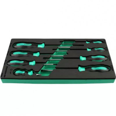 Набор отверток стандартных 8 пр. в ложементе EVA