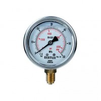 Манометр гидравлический 0-600 атм 63 мм G1/4 глицериновый для наборов серии A85
