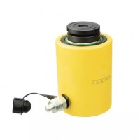 Гидравлический цилиндр (домкрат) с плавающей опорой средний; однополостной; 100 т; 100 мм Гидравлический цилиндр (домкрат) с плавающей опорой средний; однополостной; 100 т; 100 мм