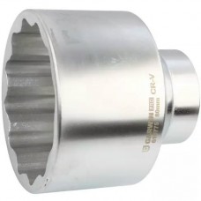 Головка, 1", 80 мм, торцевая, 12-гранная