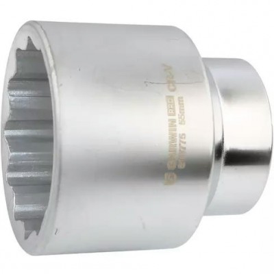 Головка, 1", 55 мм, торцевая, 12-гранная