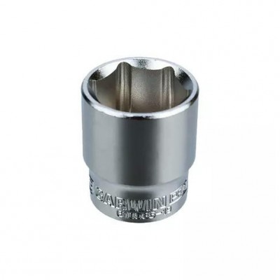 Головка, 3/8", 19 мм, торцевая, 6-гранная