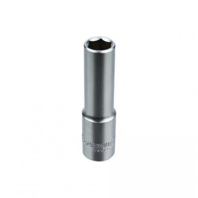 Головка, 3/8", 10 мм, торцевая, 6-гранная, глубокая