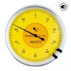 Индикатор часового типа ИЧ 0-1 мм, 0,01 мм, с горизонтальным расположением шкалы