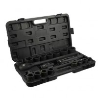 Набор ударных головок дюймовых 3/4", 56 мм, 20 пр., 3/4" — 2" Набор ударных головок дюймовых 3/4", 56 мм, 20 пр., 3/4" — 2"