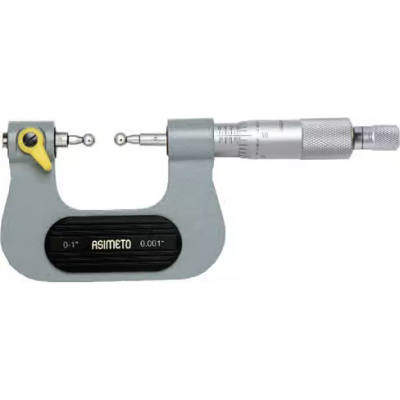 Микрометр для зубчатых колес 0,01 мм, 75-100 мм  ASIMETO 118-74-0