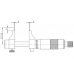 Двухточечный микрометрический нутромер нониус 0,01 мм, 150-175 мм  ASIMETO 203-07-0