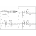 Микрометр для измерения высоты обжима 0,01 мм, 0-25 мм, тип B  ASIMETO 131-01-0