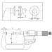 Дисковый микрометр 0,01 мм 75-100 мм  ASIMETO 141-04-2
