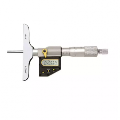 Глубиномер микрометрический цифровой IP65 0,001 мм, 0—50 мм, база 63 мм  ASIMETO 205-02-0