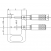 Микрометр предельный 0,002 мм, 0-25 мм  ASIMETO 133-31-0