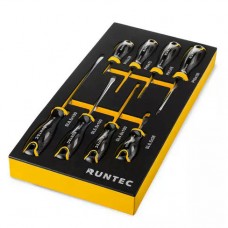 Набор отверток RUNTEC S2 в ложементе EVA, 8 предметов